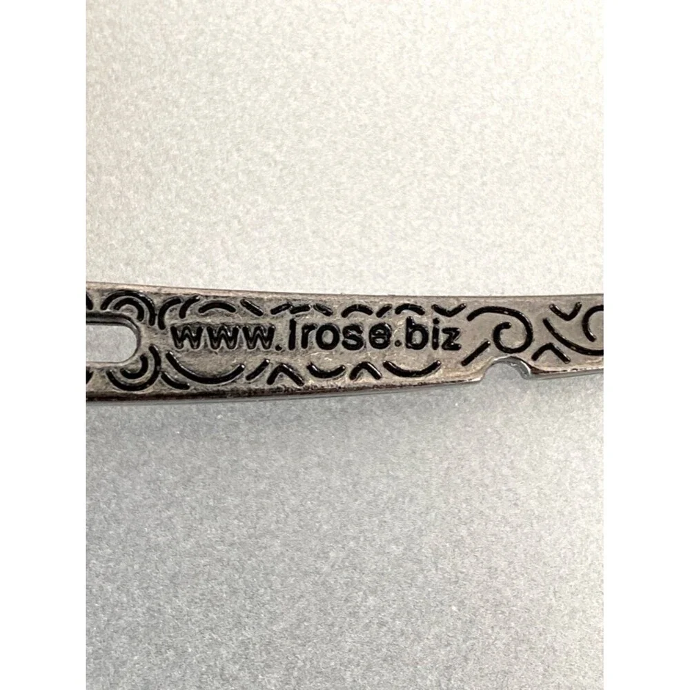 Irose Japanese Gunmetal Beaded Cross Barrette Pearl Accent Bridal Party Festival